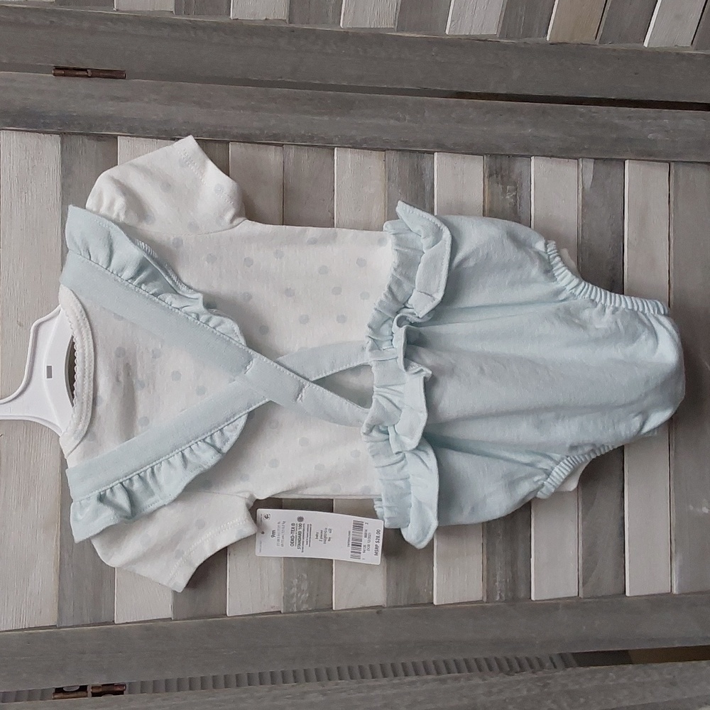 2 PC set blue & white bunny | Carter's Baby | 9 Months - Picture 4 of 10